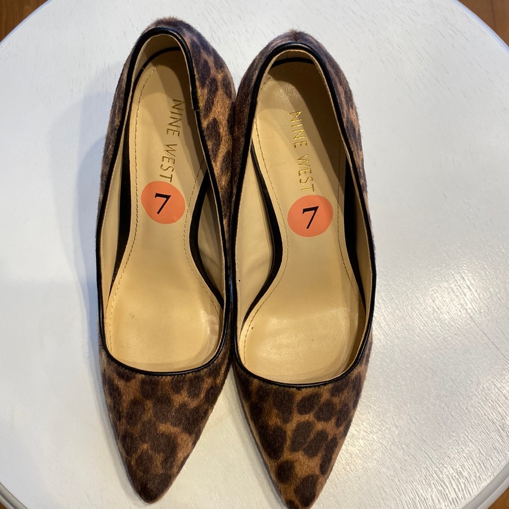 Leopard heels